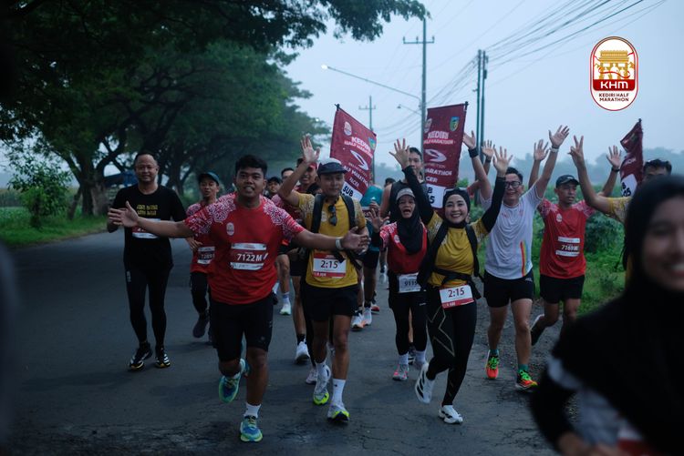 Race photo from Kediri Half Marathon 2025