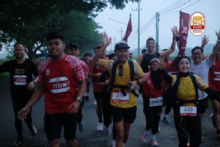 Race photo from Kediri Half Marathon 2025