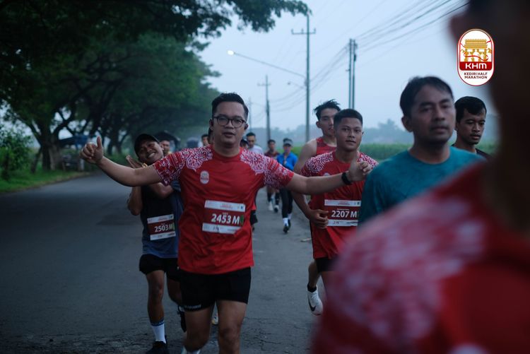 Race photo from Kediri Half Marathon 2025