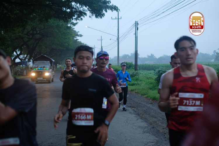 Race photo from Kediri Half Marathon 2025
