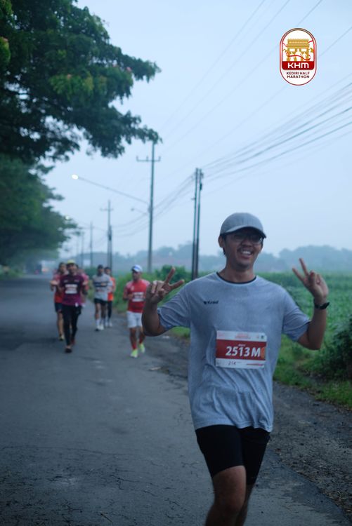 Race photo from Kediri Half Marathon 2025