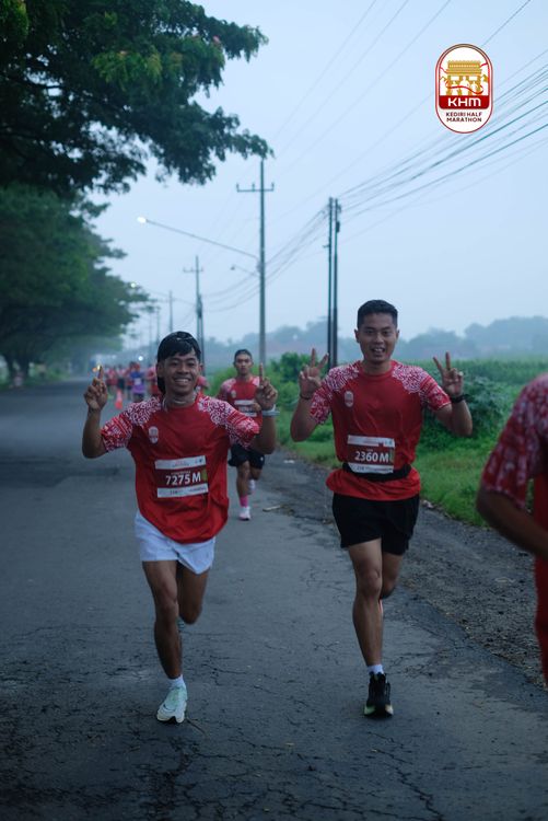 Race photo from Kediri Half Marathon 2025
