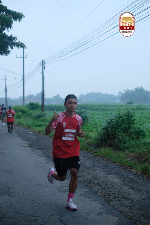 Race photo from Kediri Half Marathon 2025