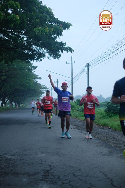 Race photo from Kediri Half Marathon 2025