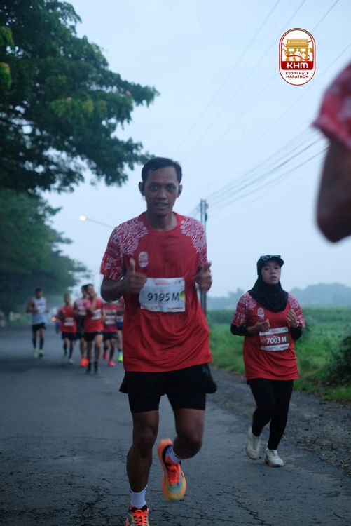 Race photo from Kediri Half Marathon 2025