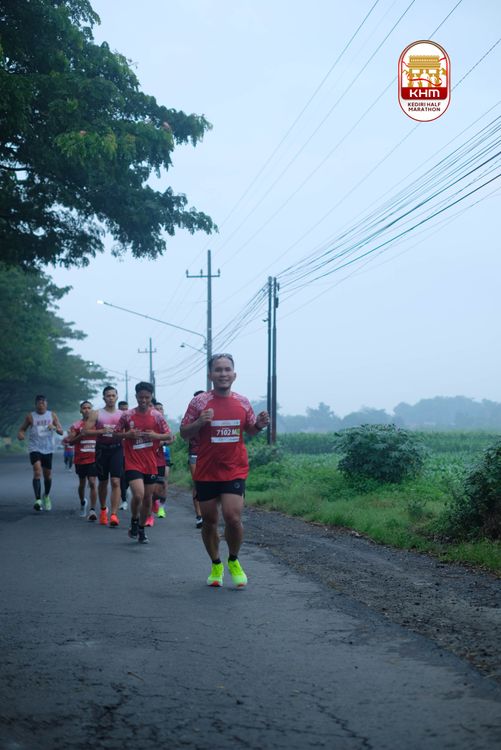 Race photo from Kediri Half Marathon 2025