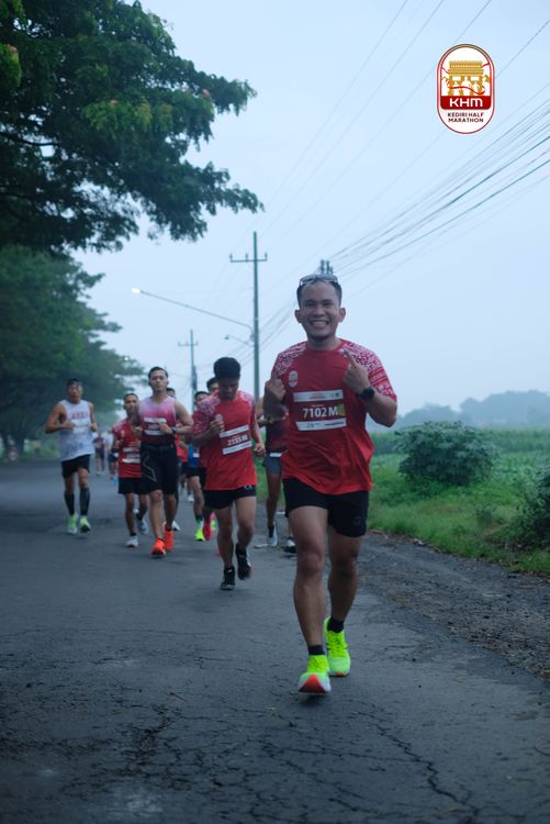 Race photo from Kediri Half Marathon 2025