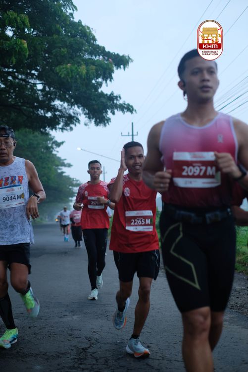 Race photo from Kediri Half Marathon 2025