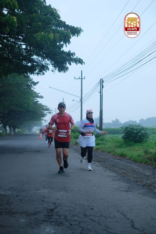Race photo from Kediri Half Marathon 2025