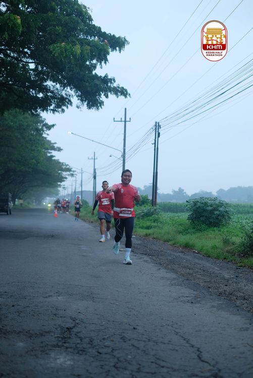 Race photo from Kediri Half Marathon 2025
