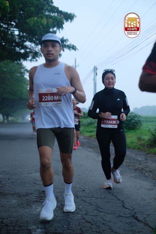 Race photo from Kediri Half Marathon 2025