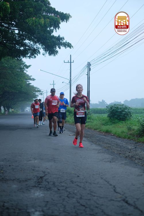 Race photo from Kediri Half Marathon 2025
