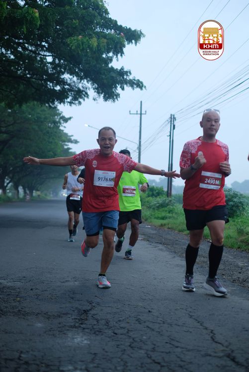 Race photo from Kediri Half Marathon 2025