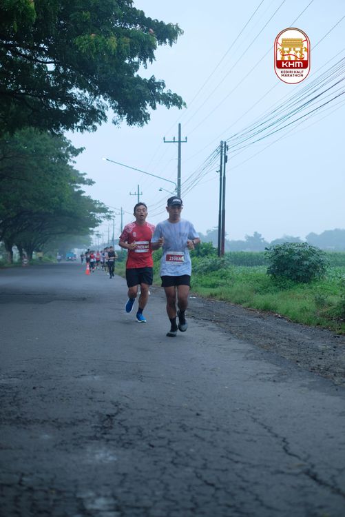 Race photo from Kediri Half Marathon 2025