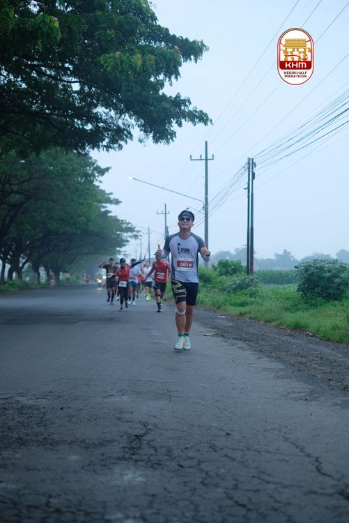 Race photo from Kediri Half Marathon 2025