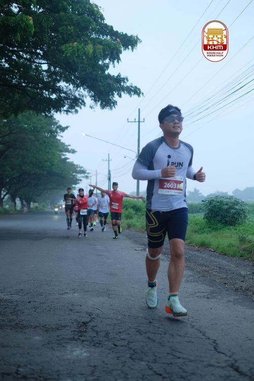 Race photo from Kediri Half Marathon 2025
