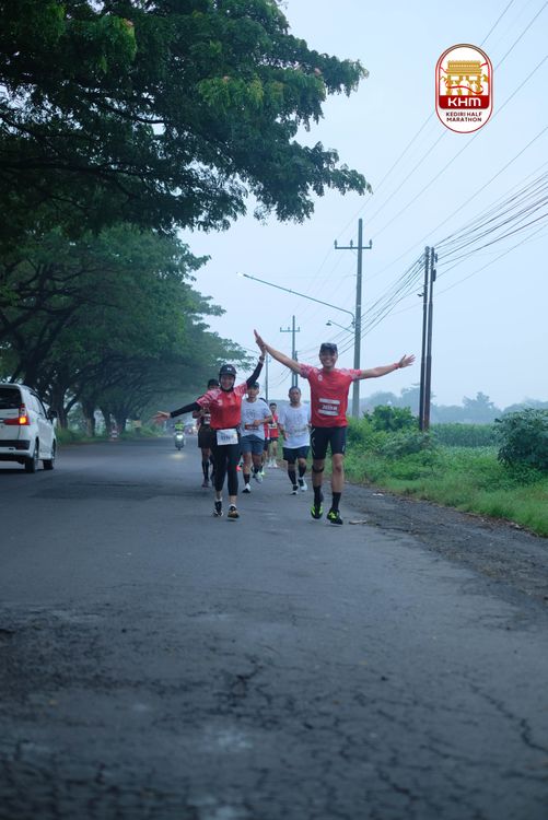 Race photo from Kediri Half Marathon 2025