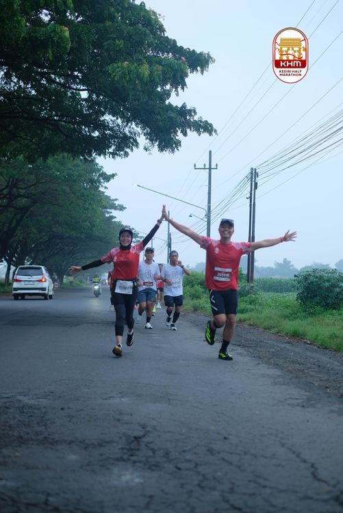 Race photo from Kediri Half Marathon 2025