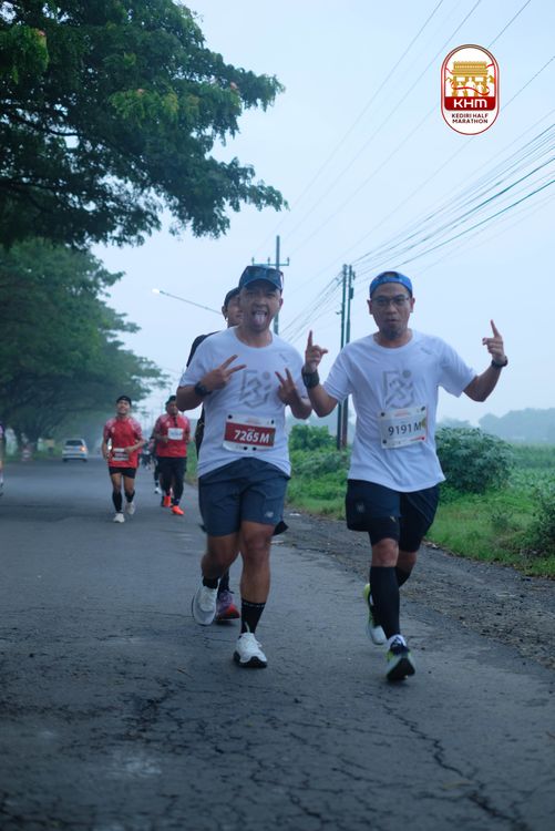 Race photo from Kediri Half Marathon 2025