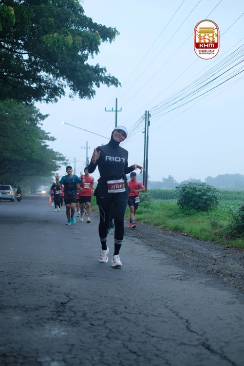 Race photo from Kediri Half Marathon 2025