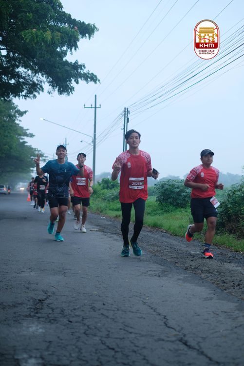 Race photo from Kediri Half Marathon 2025