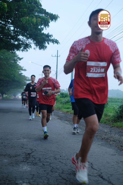 Race photo from Kediri Half Marathon 2025