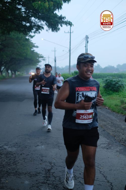 Race photo from Kediri Half Marathon 2025