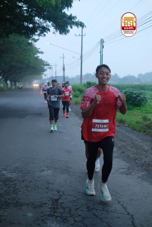 Race photo from Kediri Half Marathon 2025