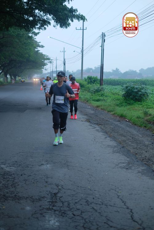 Race photo from Kediri Half Marathon 2025