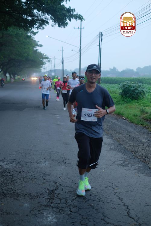 Race photo from Kediri Half Marathon 2025