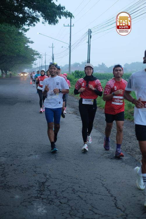 Race photo from Kediri Half Marathon 2025