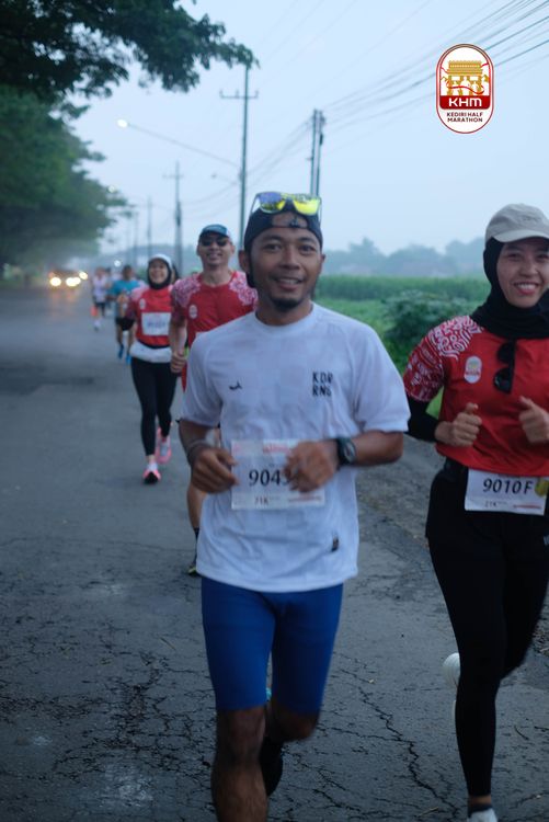 Race photo from Kediri Half Marathon 2025