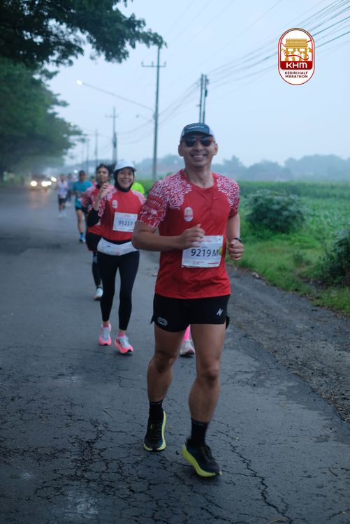 Race photo from Kediri Half Marathon 2025