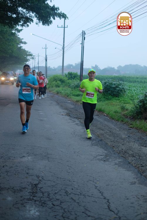 Race photo from Kediri Half Marathon 2025