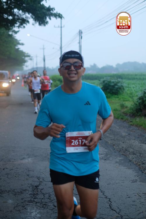 Race photo from Kediri Half Marathon 2025