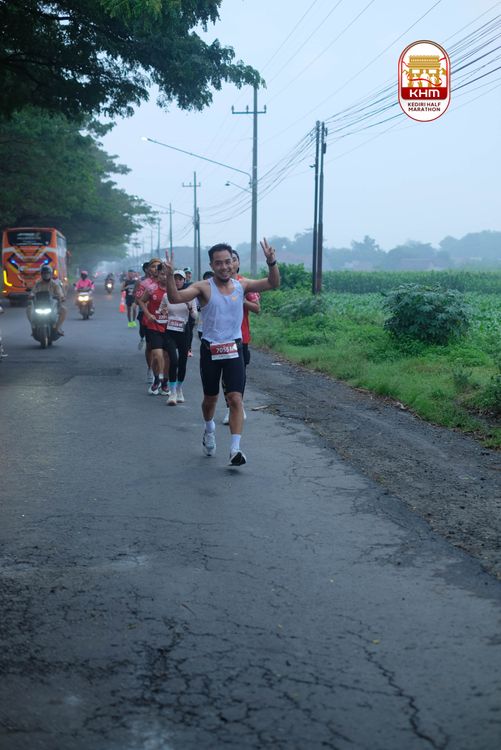 Race photo from Kediri Half Marathon 2025