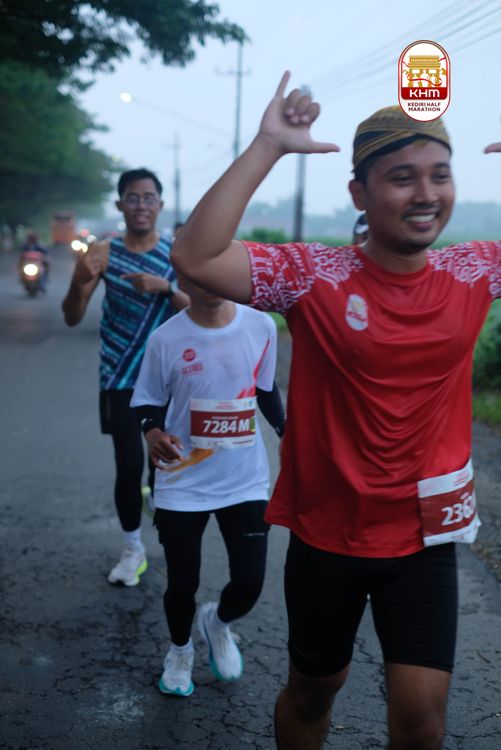 Race photo from Kediri Half Marathon 2025