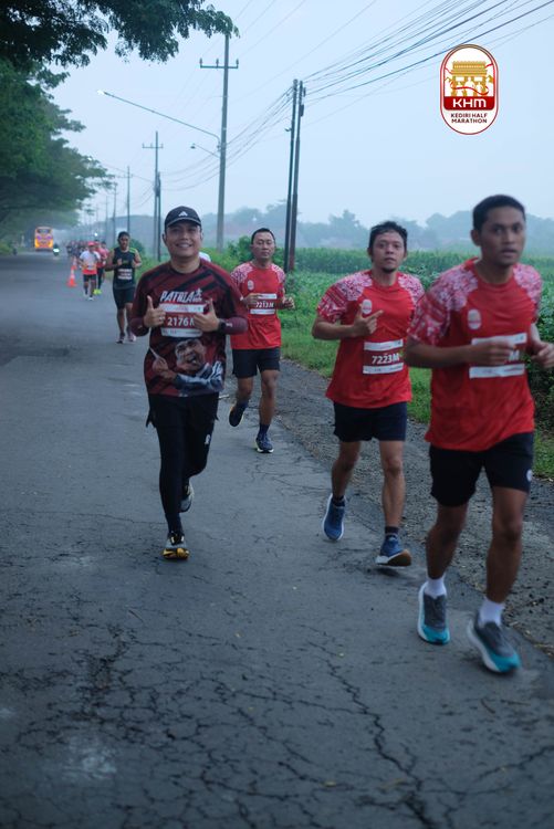 Race photo from Kediri Half Marathon 2025