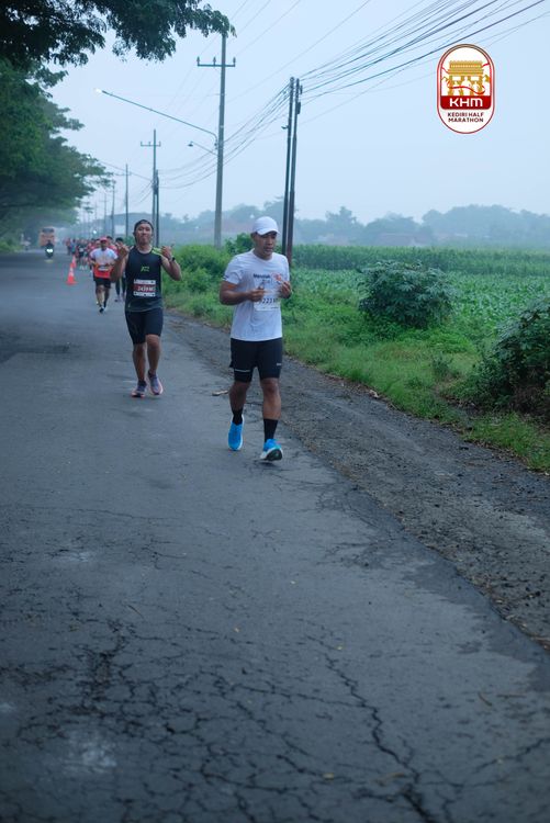 Race photo from Kediri Half Marathon 2025