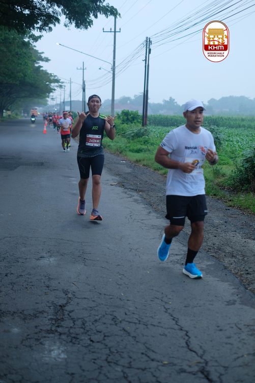 Race photo from Kediri Half Marathon 2025