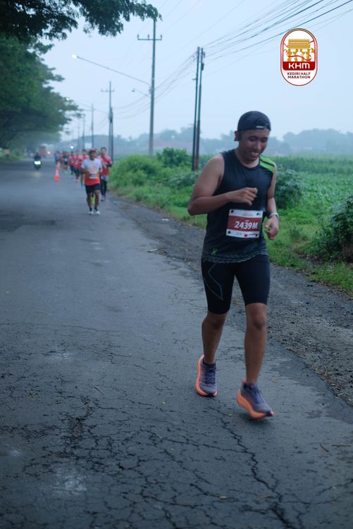 Race photo from Kediri Half Marathon 2025