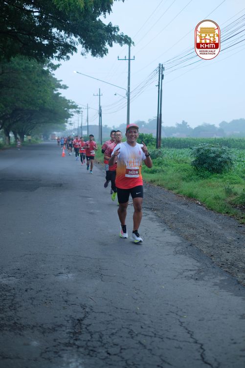 Race photo from Kediri Half Marathon 2025