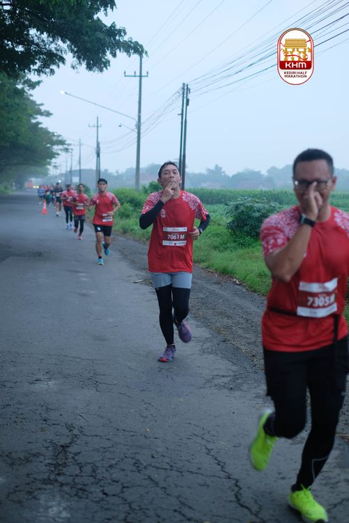 Race photo from Kediri Half Marathon 2025