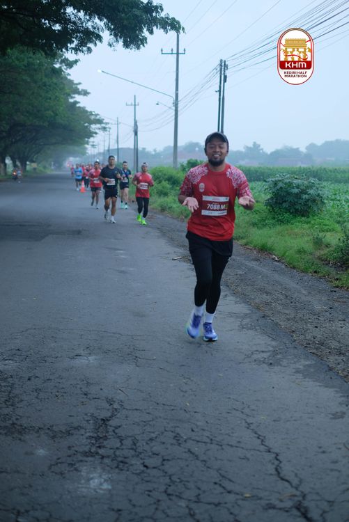 Race photo from Kediri Half Marathon 2025