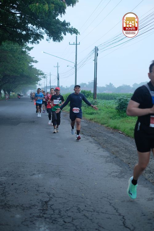 Race photo from Kediri Half Marathon 2025