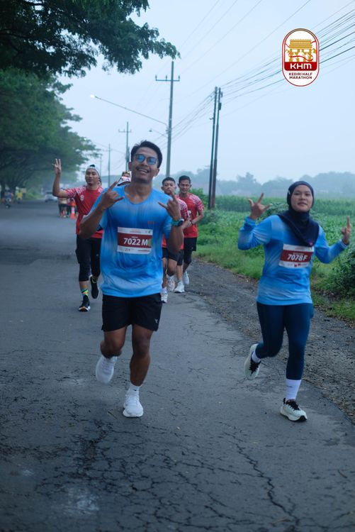 Race photo from Kediri Half Marathon 2025