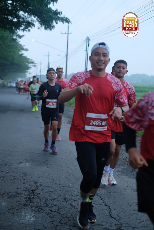 Race photo from Kediri Half Marathon 2025