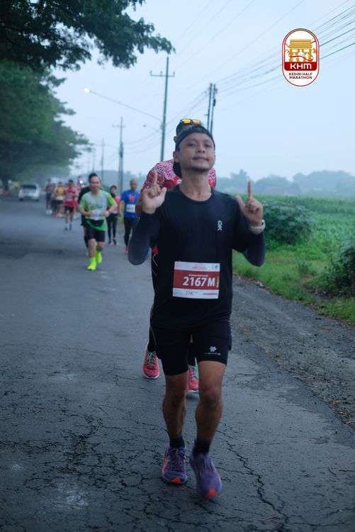 Race photo from Kediri Half Marathon 2025