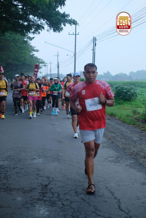 Race photo from Kediri Half Marathon 2025