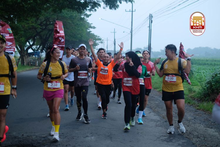 Race photo from Kediri Half Marathon 2025